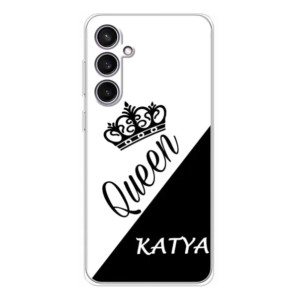 Чехол с рисунком «KATYA» для Samsung Galaxy S24 FE Чехол с рисунком «KATYA» для Samsung Galaxy S24 FE