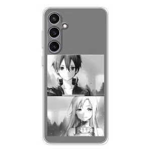 Чохли з героями АНИМЕ на Samsung Galaxy S24 FE (Кіріто-Асуна)