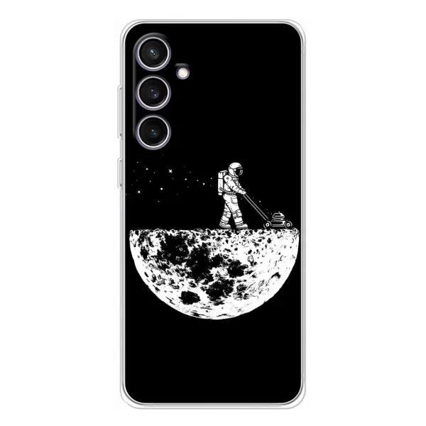 Чехол с рисунком «Космонавт» для Samsung Galaxy S24 FE Чехол с рисунком «Космонавт» для Samsung Galaxy S24 FE