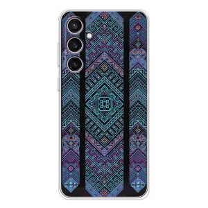 Силіконовый Чохол на Samsung Galaxy S24 FE (Крутий орнамент)