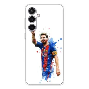 Чехлы Лео Месси Аргентина для Samsung Galaxy S24 FE (Leo Messi)