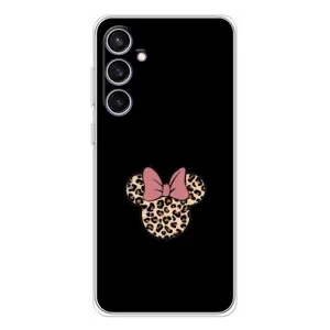 Чехол с леопардовым принтом на Samsung Galaxy S24 FE (Леопардовая Минни)