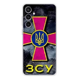 ЗСУ Чохли (TPU) для Samsung Galaxy S24 FE (Лого ЗСУ)