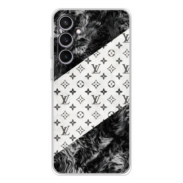Чохол з малюнком «LV на білому» для Samsung Galaxy S24 FE Чохол з малюнком «LV на білому» для Samsung Galaxy S24 FE