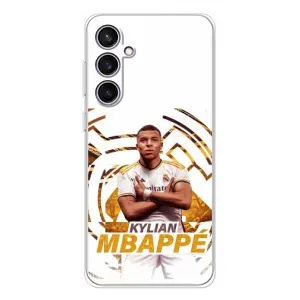 Чехол (TPU) с Футболистом на Samsung Galaxy S24 FE (Мбаппе Реал)