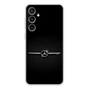 Силіконовий бампер з картинкою машини на Samsung Galaxy S24 FE (Mercedes)