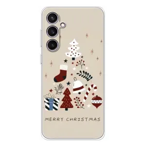 Чохол Санта Клаус для Samsung Galaxy S24 FE (Merry Christmas)