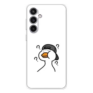 Бампер с принтом Мемы для Samsung Galaxy S24 FE (Непонимание)