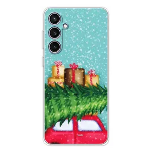 Чохол новорічна ялинка на Samsung Galaxy S24 FE (Новорічний настрій)