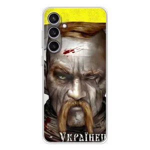Чохол з картинкою (Патріотичний КОЗАК) на Samsung Galaxy S24 FE (Одноокий КОЗАК)