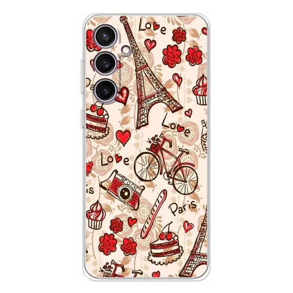 Чехол с рисунком «Париж мечта» для Samsung Galaxy S24 FE Чехол с рисунком «Париж мечта» для Samsung Galaxy S24 FE