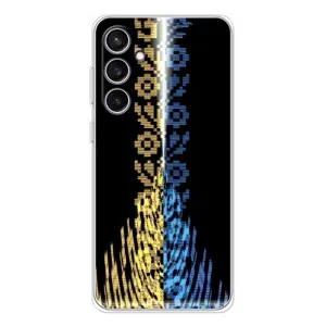 Силіконовый Чохол на Samsung Galaxy S24 FE (Патріотична вишиванка)