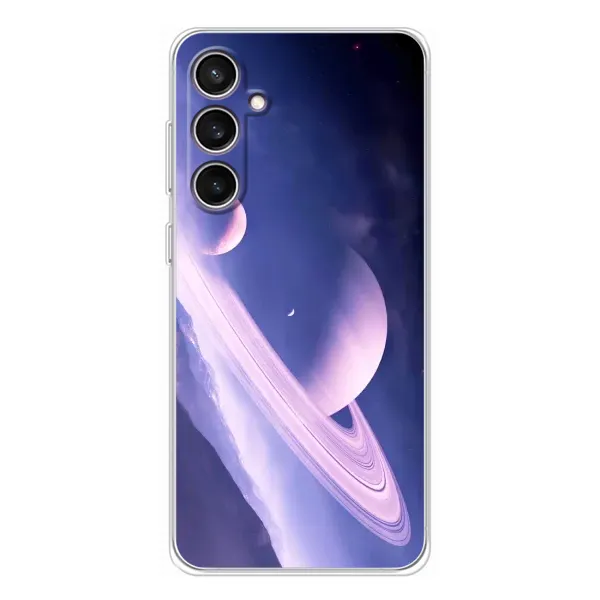 Чехол с рисунком «Планета в космосе» для Samsung Galaxy S24 FE Чехол с рисунком «Планета в космосе» для Samsung Galaxy S24 FE