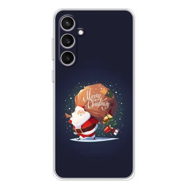 Чехол с рисунком «Подарки от Санты» для Samsung Galaxy S24 FE Чехол с рисунком «Подарки от Санты» для Samsung Galaxy S24 FE