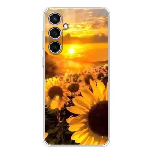 Чохол з Квітами для Samsung Galaxy S24 FE (поле соняшників)