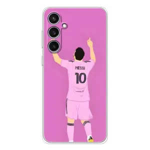 Чехлы Лео Месси в Майами на Samsung Galaxy S24 FE (Празднование Месси)