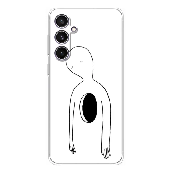 Чехол с рисунком «Пустота» для Samsung Galaxy S24 FE