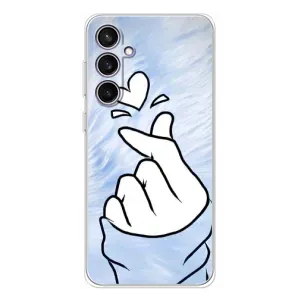 Чехлы (Знак сердечка) на Samsung Galaxy S24 FE (Сердечка знак)