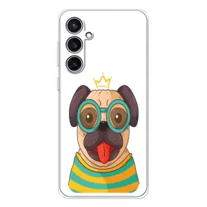 Бампер для Samsung Galaxy S24 FE з картинкою "Песики" (Собака Король)