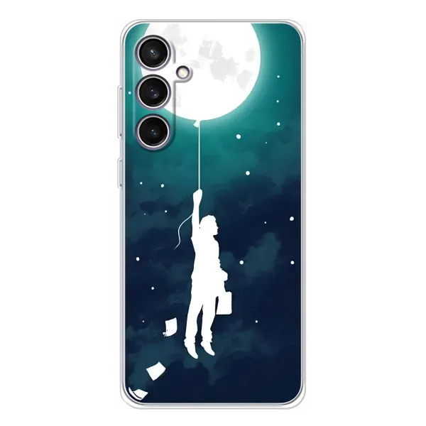 Чехол с рисунком «To The moon» для Samsung Galaxy S24 FE Чехол с рисунком «To The moon» для Samsung Galaxy S24 FE