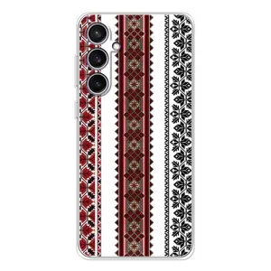 Силіконовый Чохол на Samsung Galaxy S24 FE з картинкой Вишиванки (Вишиваночки)