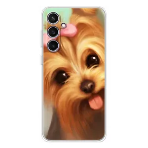Чохол (ТПУ) Милі песики для Samsung Galaxy S24 FE (Йоркширський тер'єр)