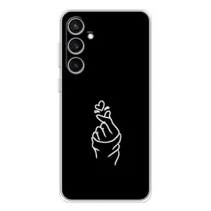 Чехлы (Знак сердечка) на Samsung Galaxy S24 FE (Знак Сердечка)