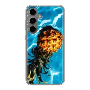 Чохол з зображенням смачної їжі для Samsung Galaxy S24 Plus (Ананас)