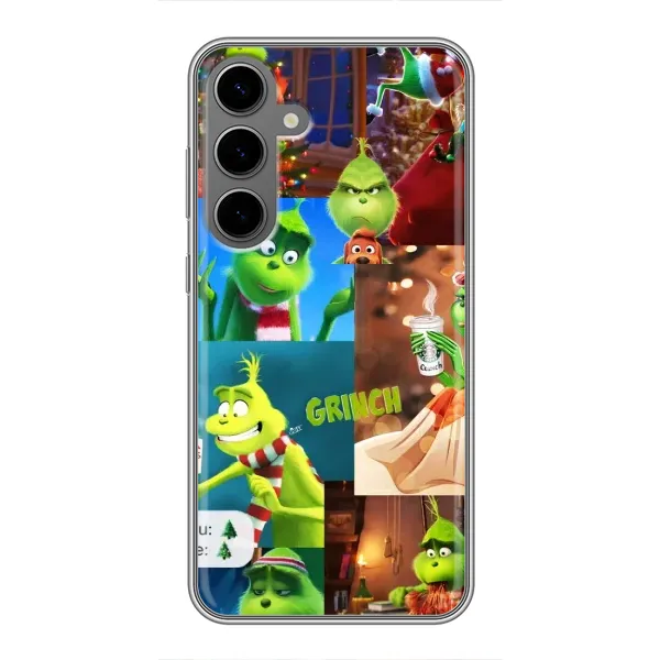 Чехол с рисунком «Арт Гринч» для Samsung Galaxy S24 Plus Чехол с рисунком «Арт Гринч» для Samsung Galaxy S24 Plus
