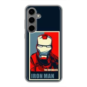 Чохол Супергерой Залізна Людина на Samsung Galaxy S24 Plus (Art Iron man)