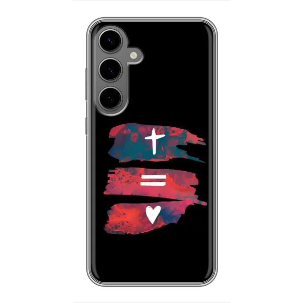 Чехол с рисунком «Атрибутика» для Samsung Galaxy S24 Plus Чехол с рисунком «Атрибутика» для Samsung Galaxy S24 Plus