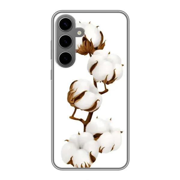 Чехол с рисунком «Бавовна» для Samsung Galaxy S24 Plus Чехол с рисунком «Бавовна» для Samsung Galaxy S24 Plus