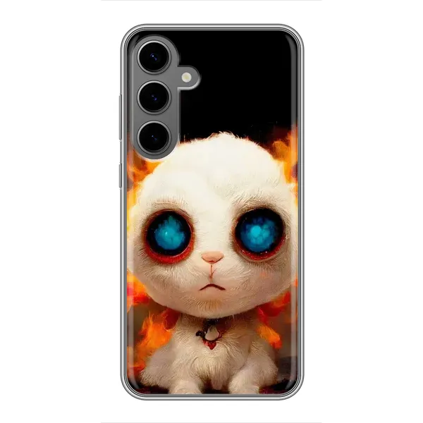 Чехол с рисунком «Бавовнятко» для Samsung Galaxy S24 Plus Чехол с рисунком «Бавовнятко» для Samsung Galaxy S24 Plus