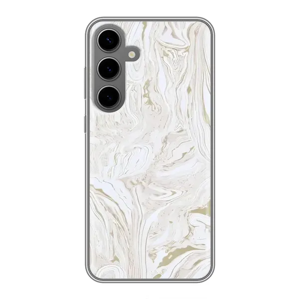 Чехол с рисунком «белый мрамор» для Samsung Galaxy S24 Plus Чехол с рисунком «белый мрамор» для Samsung Galaxy S24 Plus