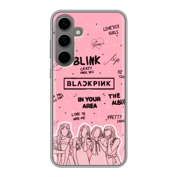 Чехол с рисунком «Blink» для Samsung Galaxy S24 Plus Чехол с рисунком «Blink» для Samsung Galaxy S24 Plus