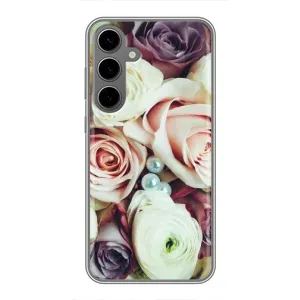 Чохли з принтом Троянд для Samsung Galaxy S24 Plus (Букет Троянд)