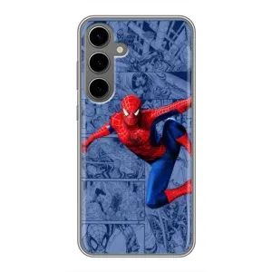 Силіконовий Чохол для Samsung Galaxy S24 Plus (Людина павук)