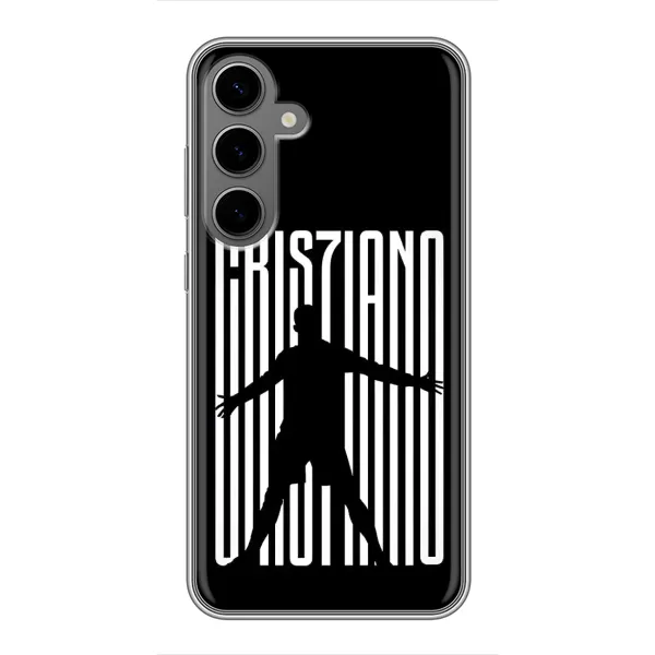 Чехол с рисунком «Cristiano» для Samsung Galaxy S24 Plus