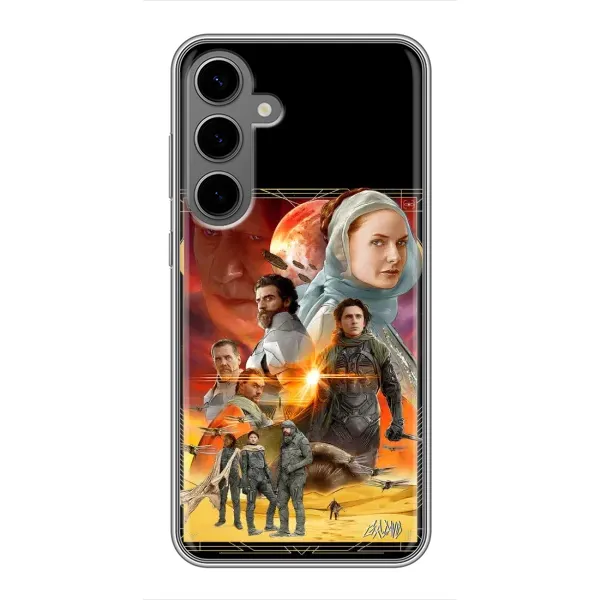 Чехол с рисунком «Д Ю Н А» для Samsung Galaxy S24 Plus