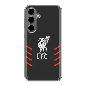 Силиконовые Чехлы принт Футбол на Samsung Galaxy S24 Plus (Эмблема Liverpool)