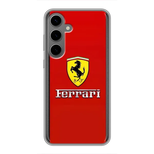 Чехол с рисунком «Ferrari Logo» для Samsung Galaxy S24 Plus Чехол с рисунком «Ferrari Logo» для Samsung Galaxy S24 Plus