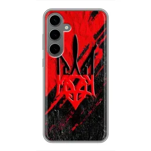 Чехол Укр Символика для Samsung Galaxy S24 Plus (Герб Украины)