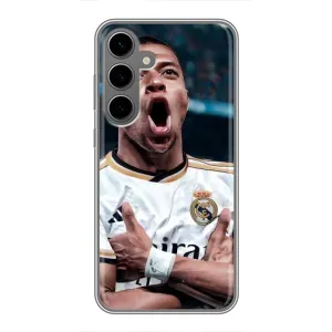 Чохол (TPU) з Футболістом на Samsung Galaxy S24 Plus (Гол Мбаппе)