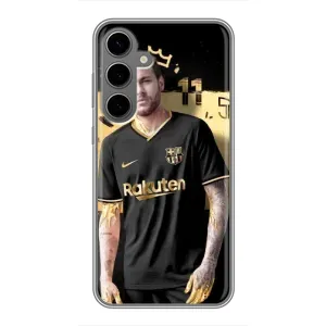 Силиконовый Чехол Samsung Galaxy S24 Plus (Gold Neymar)