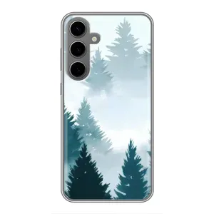 Літній Чохол на Samsung Galaxy S24 Plus (Гірський Ліс)