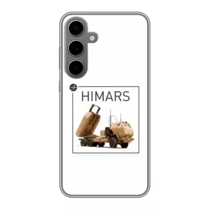 Чехлы на военную тематику для Samsung Galaxy S24 Plus (HIMARS)