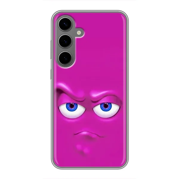 Чехол с рисунком «Хитрая мордочка» для Samsung Galaxy S24 Plus