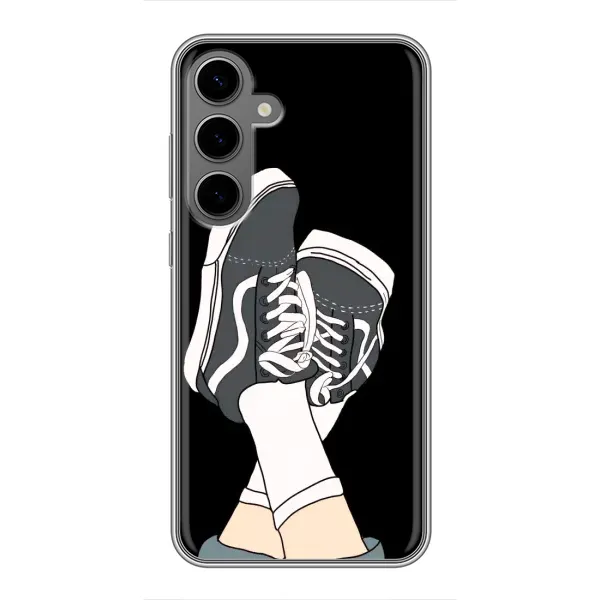 Чехол с рисунком «Кеды» для Samsung Galaxy S24 Plus Чехол с рисунком «Кеды» для Samsung Galaxy S24 Plus