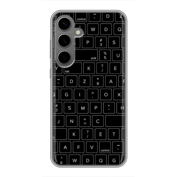 Чохол з малюнком «Клавіатура» для Samsung Galaxy S24 Plus Чохол з малюнком «Клавіатура» для Samsung Galaxy S24 Plus