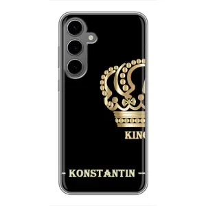Именные Чехлы для Samsung Galaxy S24 Plus (KOSTYA)